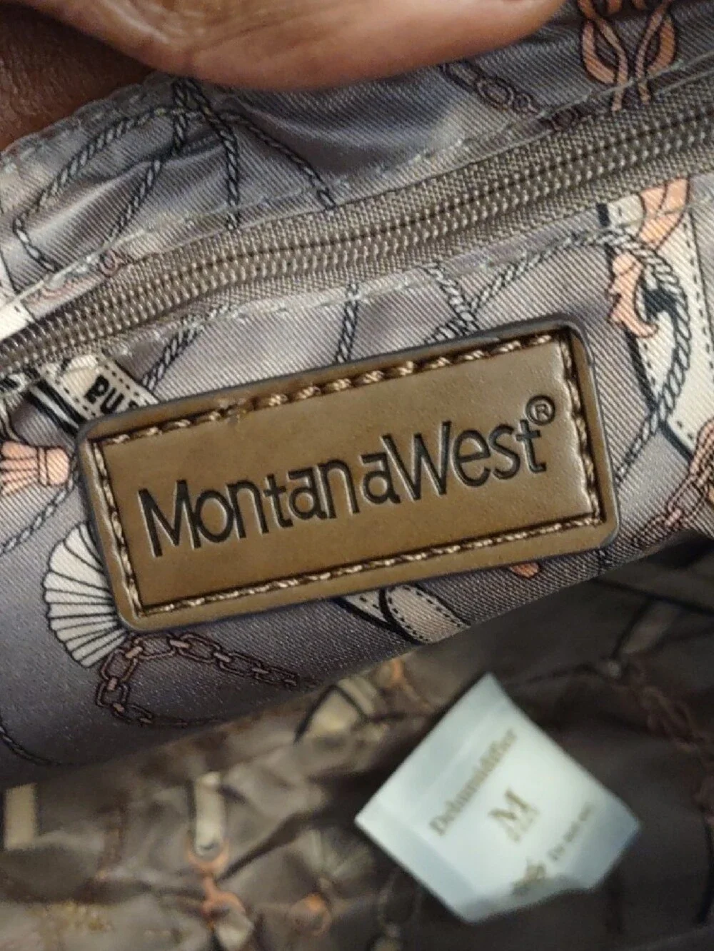 Montana West Patchwork Crossbody Satchel